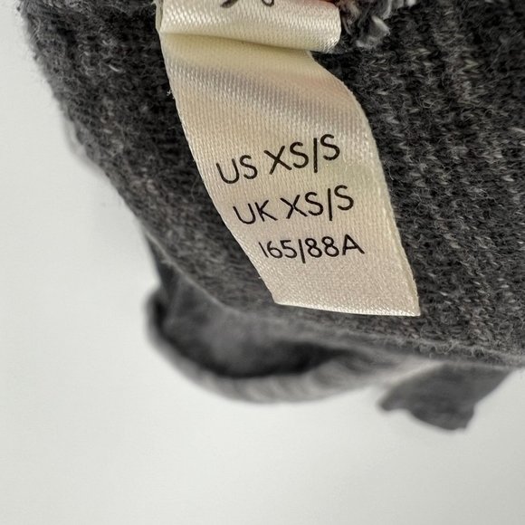 Free People FP Beach Cowl Neck Cocoon Pullover Size‎ XS/S Top Long Sleeve Gray - Picture 8 of 12